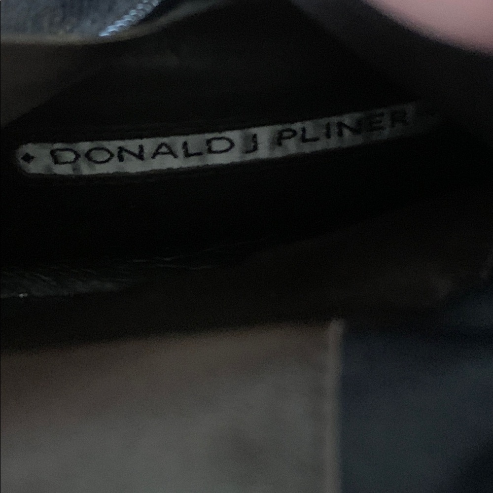 Donald J. Pliner Black Heeled Boots - Picture 8 of 8